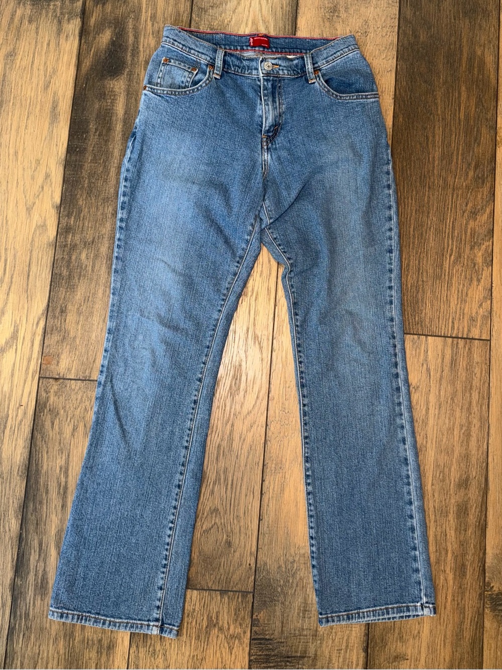 Levi's Women's Classic Boot Cut Blue Denim Jeans sz 6 Long